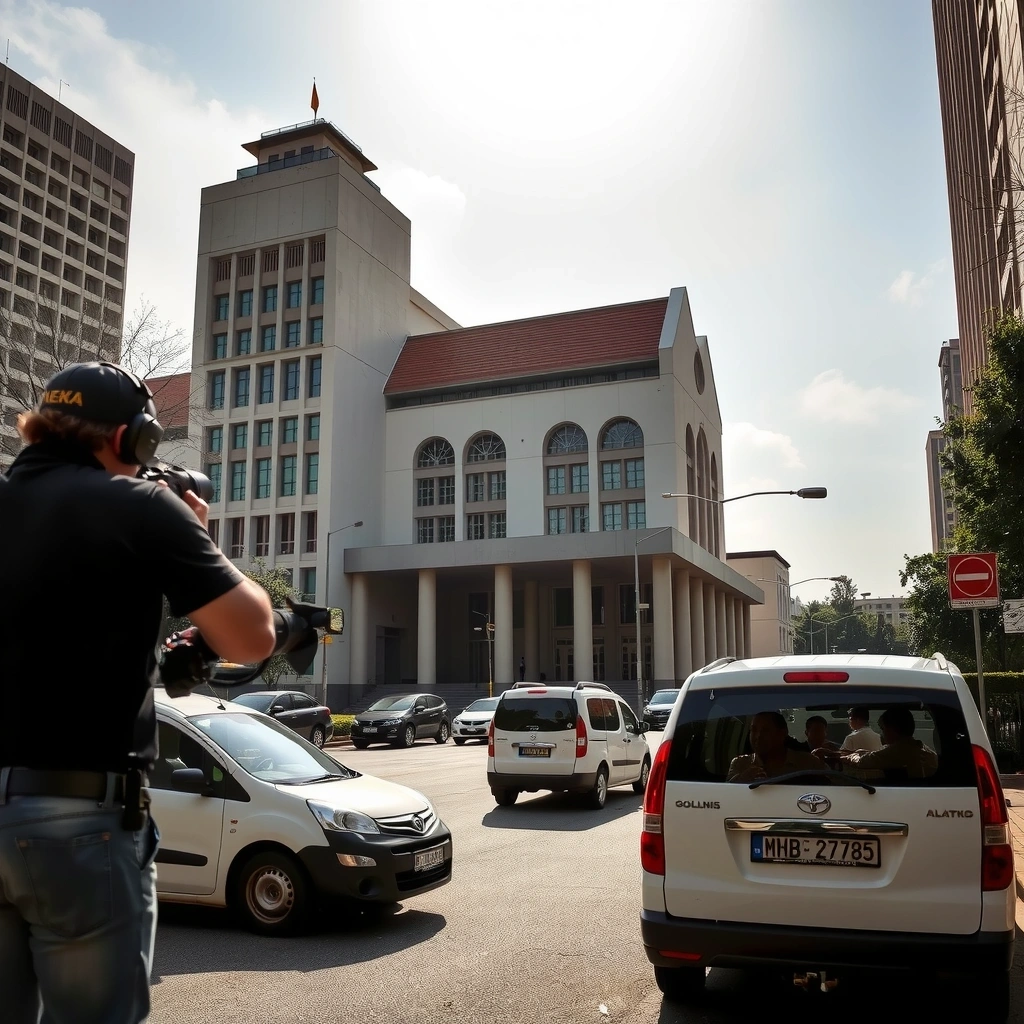 Breaking news headline about Malaysian political developments