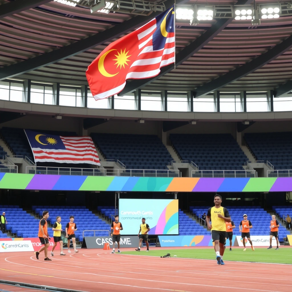 Commonwealth Games preparation in Malaysia