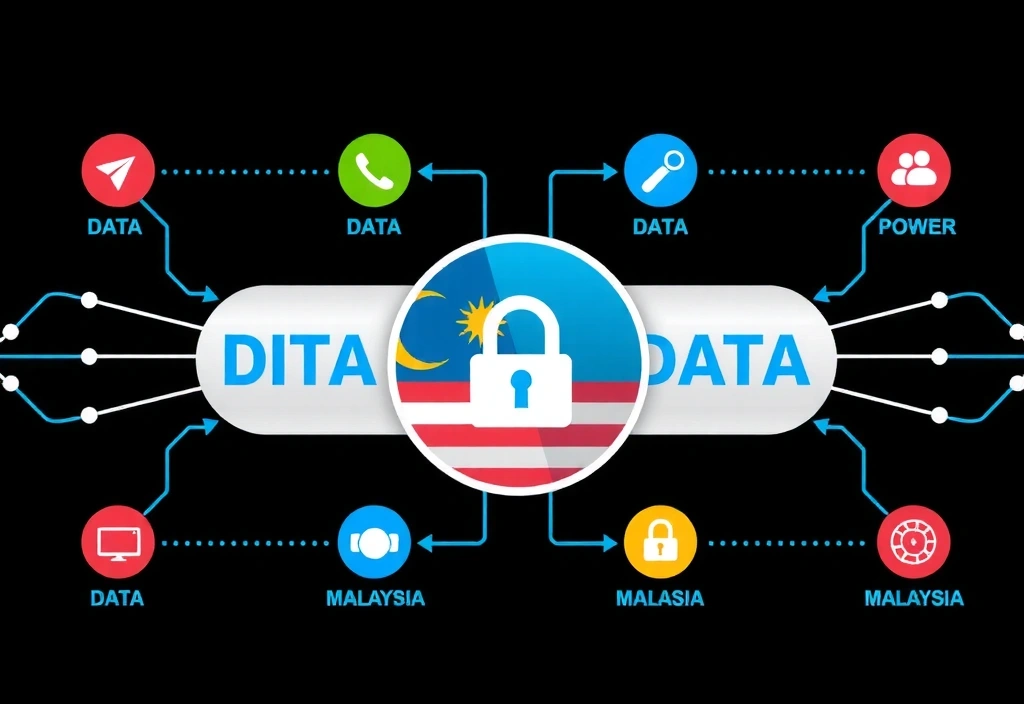 Data sharing and third-party services illustration