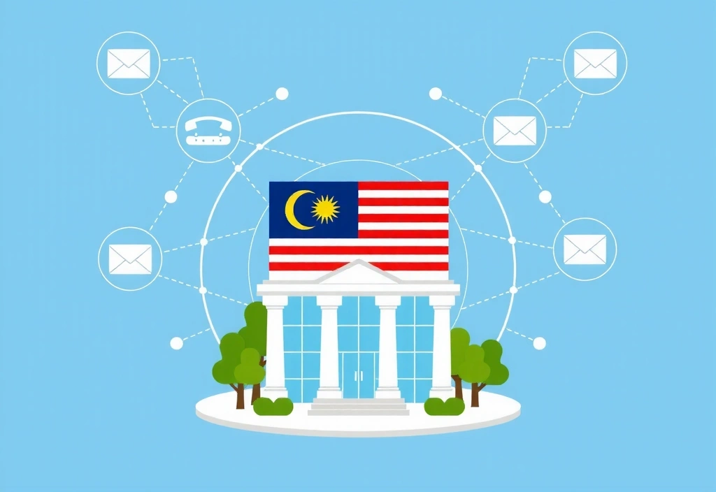 Malaysia News Blog office contact information illustration